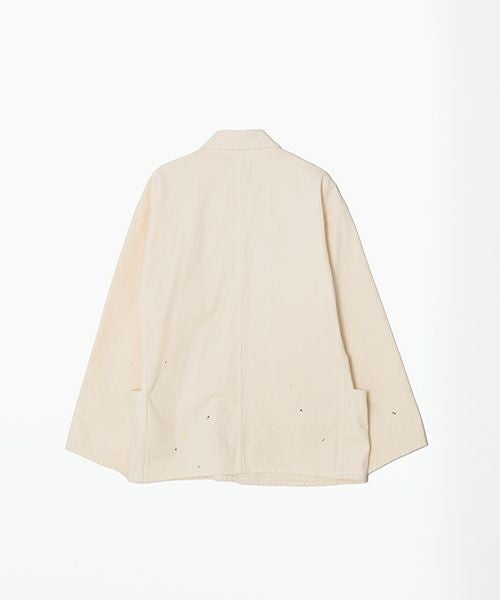 YOKO SAKAMOTO ヨーコサカモト DENIM COVERALL[FADE WHITE] YS - 24AW - 46