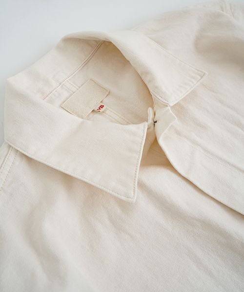 YOKO SAKAMOTO ヨーコサカモト DENIM COVERALL[FADE WHITE] YS - 24AW - 46
