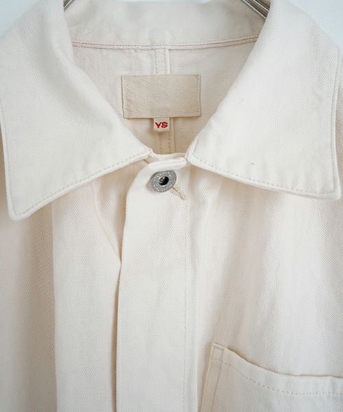 YOKO SAKAMOTOヨーコサカモト DENIM COVERALL[FADE WHITE] YS - 24AW - 46