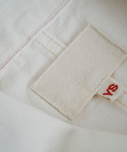 YOKO SAKAMOTO ヨーコサカモト DENIM COVERALL[FADE WHITE] YS - 24AW - 46