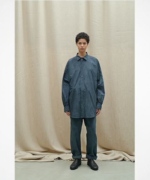 YOKO SAKAMOTOヨーコサカモト WORK SHIRT [SUMI INK] YS - 24AW - 76