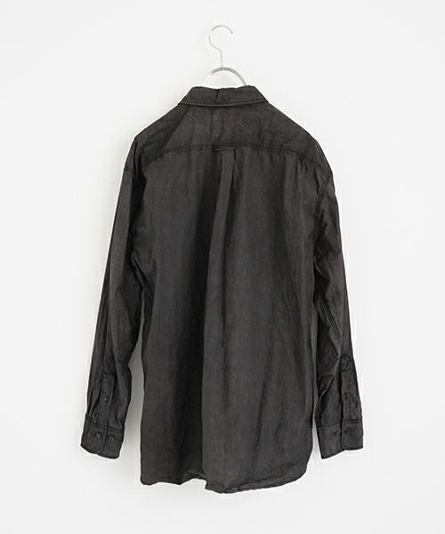 YOKO SAKAMOTOヨーコサカモト WORK SHIRT [SUMI INK] YS - 24AW - 76