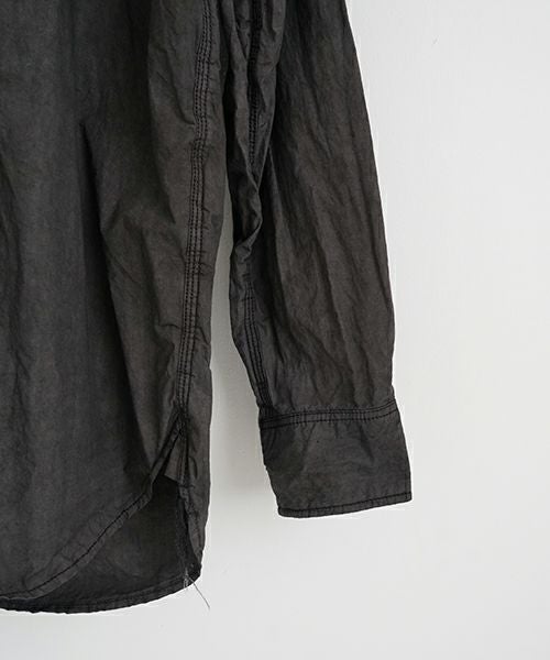 YOKO SAKAMOTOヨーコサカモト WORK SHIRT [SUMI INK] YS - 24AW - 76