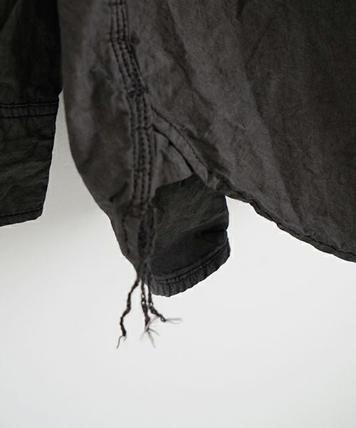 YOKO SAKAMOTOヨーコサカモト WORK SHIRT [SUMI INK] YS - 24AW - 76