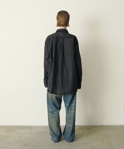 YOKO SAKAMOTOヨーコサカモト WORK SHIRT [SUMI INK] YS - 24AW - 76