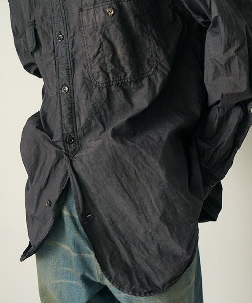 YOKO SAKAMOTOヨーコサカモト WORK SHIRT [SUMI INK] YS - 24AW - 76