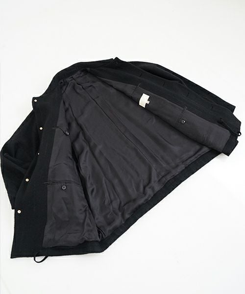 YOKO SAKAMOTOヨーコサカモト KASURI COACH JACKET [BLACK] YS - 24AW - 14カスリコーチジャケット