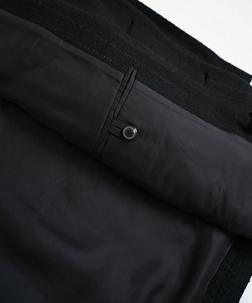 YOKO SAKAMOTOヨーコサカモト KASURI COACH JACKET [BLACK] YS - 24AW - 14カスリコーチジャケット