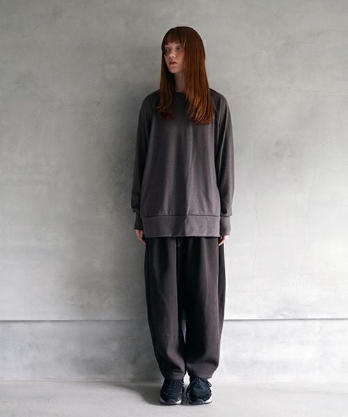 VU / ヴウhome&miles basic long knit [CHARCOAL] ベーシックロングニット vum-kn01