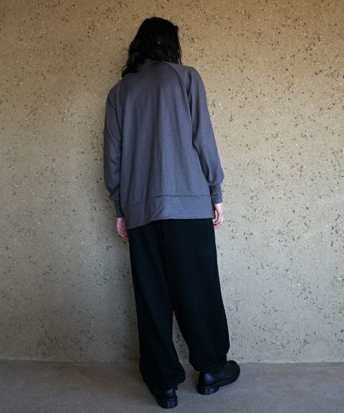 VU / ヴウhome&miles basic long knit [CHARCOAL] ベーシックロングニット vum-kn01