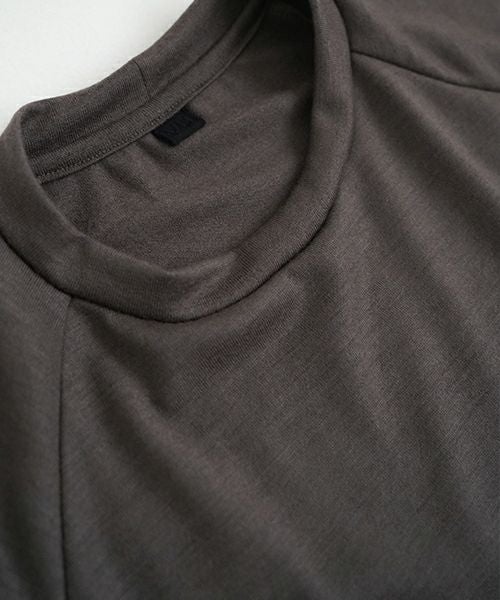 VU / ヴウhome&miles basic long knit [CHARCOAL] ベーシックロングニット vum-kn01