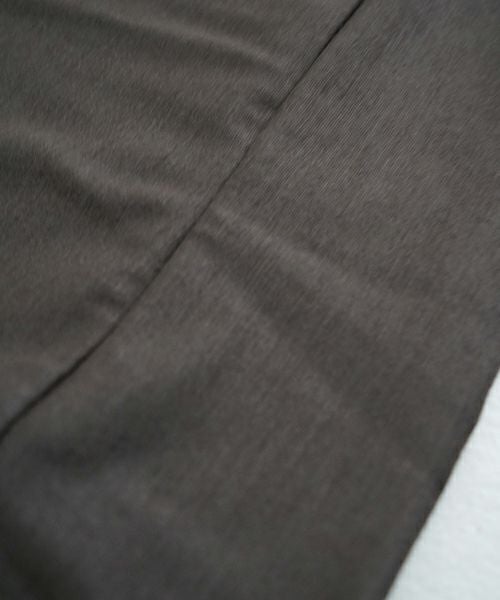 VU / ヴウhome&miles basic long knit [CHARCOAL] ベーシックロングニット vum-kn01