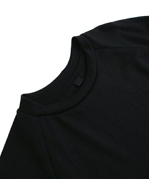  VU / ヴウhome&miles basic long knit [BLACK] ベーシックロングニット vum-kn01