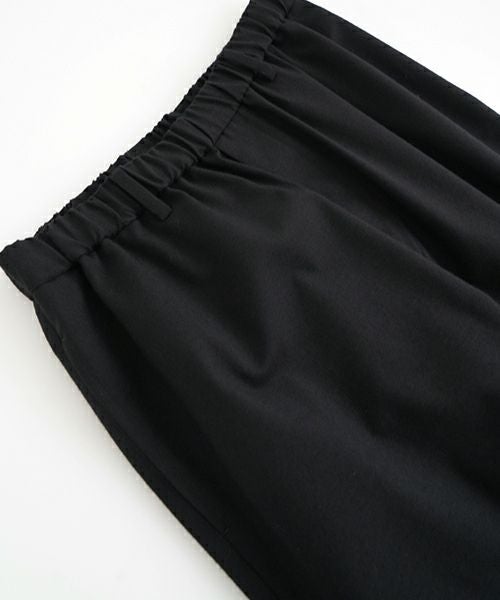  YOKO SAKAMOTOヨーコサカモトBRUSHED WOOL WIDE PANTS [BLACK]YS - 24AW - 36ウールパンツ
