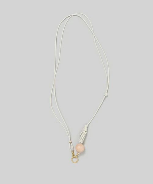 _Fot フォート round wire earring L_egg (Ear cuff) [1403a_cl/brass]