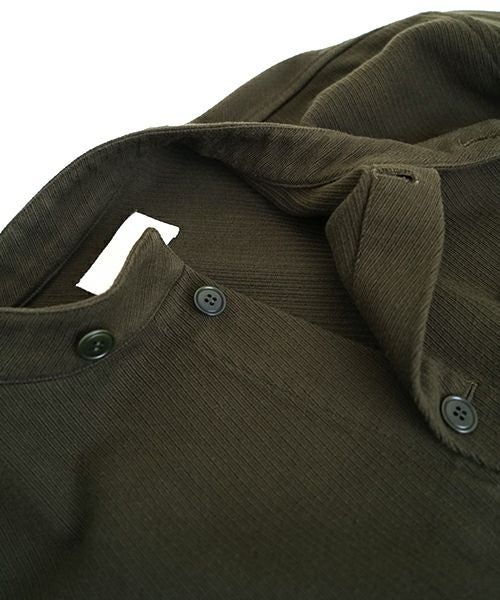 YOKO SAKAMOTO ヨーコサカモト WORK STAND COLLAR JACKET [OLIVE] YS