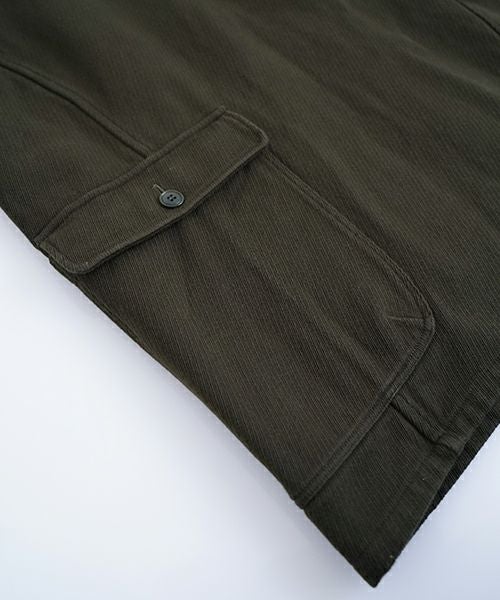 YOKO SAKAMOTOヨーコサカモト WORK STAND COLLAR JACKET [OLIVE] YS - 24AW - 41スタンドカラーワークジャケット