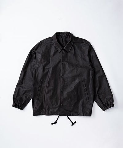 YOKO SAKAMOTOヨーコサカモト LEATHER COACH JACKE [BLACK] YS - 25SS - 02