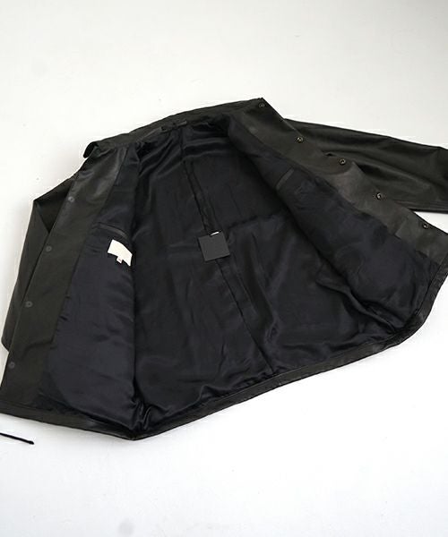 YOKO SAKAMOTO ヨーコサカモト LEATHER JACKET [LACK - NU] YS - 24AW - 08
