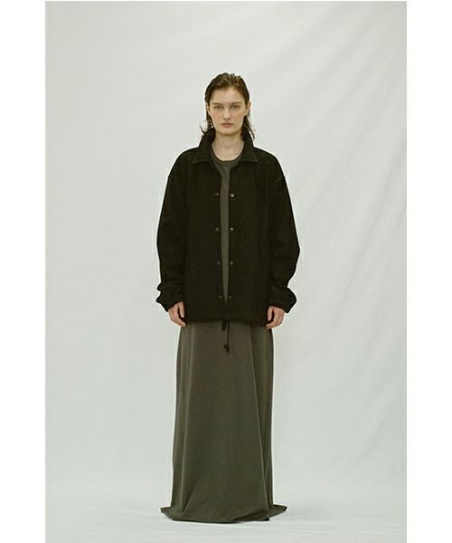 YOKO SAKAMOTOヨーコサカモト LEATHER COACH JACKE [BLACK] YS - 25SS - 02