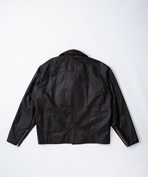 ジャケット・アウター yoko sakamoto LEATHER SHIRT JACKET YOKO SAKAMOTO ヨーコサカモト LEATHER JACKET [LACK - NU] YS - 24AW - 08