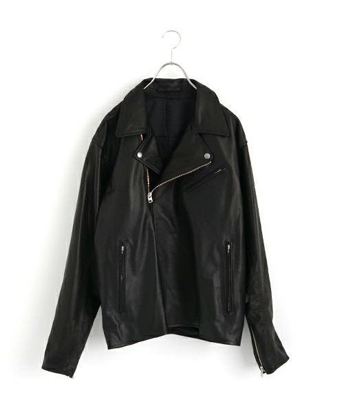 YOKO SAKAMOTO ヨーコサカモト LEATHER JACKET [LACK - NU] YS - 24AW - 08