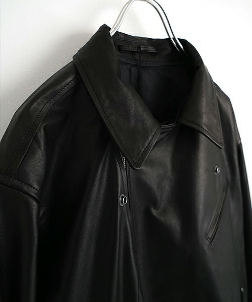 ジャケット・アウター yoko sakamoto LEATHER SHIRT JACKET YOKO SAKAMOTO 