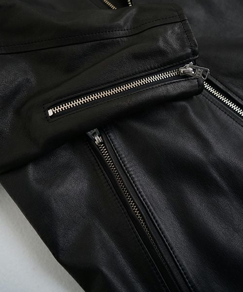 YOKO SAKAMOTO ヨーコサカモト LEATHER JACKET [LACK - NU] YS - 24AW - 08