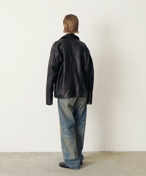 YOKO SAKAMOTO ヨーコサカモト LEATHER JACKET [LACK - NU] YS - 24AW - 08