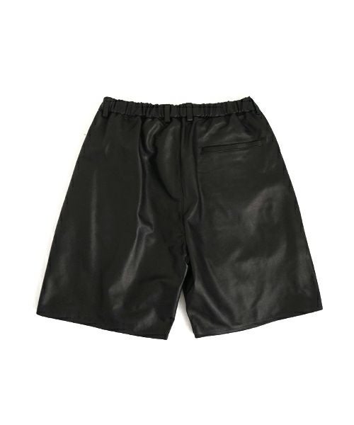 YOKO SAKAMOTOヨーコサカモト DOUBLE PLEATED EASY SHORTS [BLACK] YS - 25SS - 04
