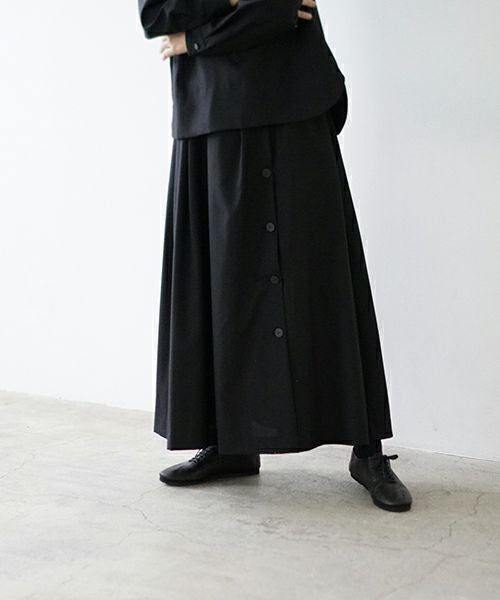 Mochi モチ panel long skirt 切り替えロングスカート