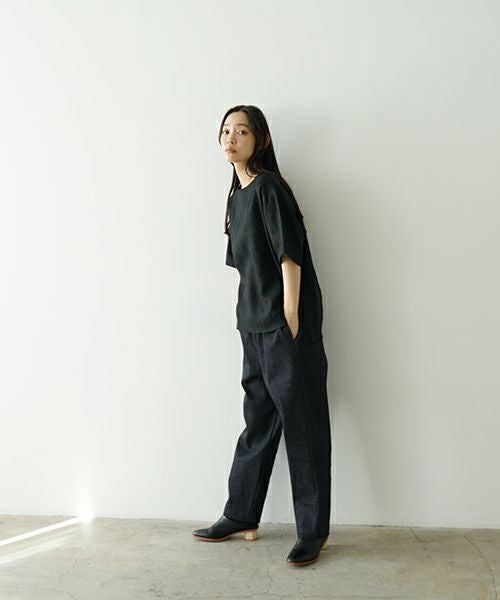 Mochi モチ denim tapered easy pants デニムテーパードパンツ Mochi モチ denim tapered easy pants デニムテーパードパンツ