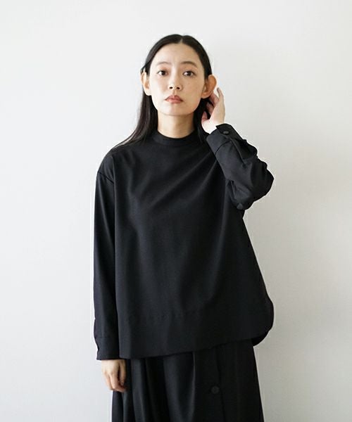 【新品未使用】CPG ハイネック ブラックシャツ Mochi モチ petit high necked shirt [black] ハイネックシャツ