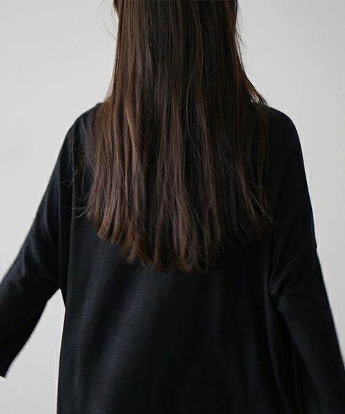 Mochi モチ three quarter sleeve t-shirt [black] 七分丈Tシャツ