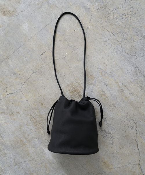 Mochi モチ 鹿革 ディアレザー エリプスショルダーバッグ｜ellipse bag