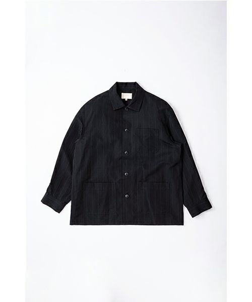 YOKO SAKAMOTOヨーコサカモトWORK SHIRT [ BLACK] YS - 25SS - 40