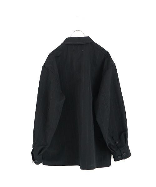 YOKO SAKAMOTO ヨーコサカモト WORK SHIRT [ BLACK] YS - 25SS - 40