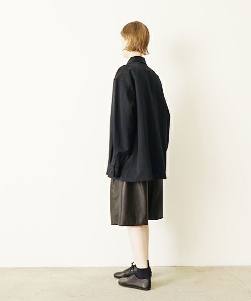 YOKO SAKAMOTO ヨーコサカモト WORK SHIRT [ BLACK] YS - 25SS - 40
