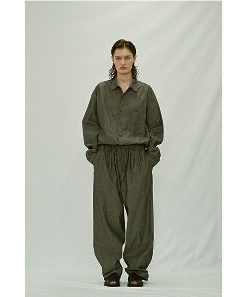 YOKO SAKAMOTO ヨーコサカモト JUMP SUIT [GRAY] YS - 25SS - 82