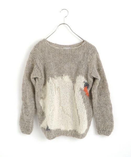 Maiami/マイアミ スワンルニット beige