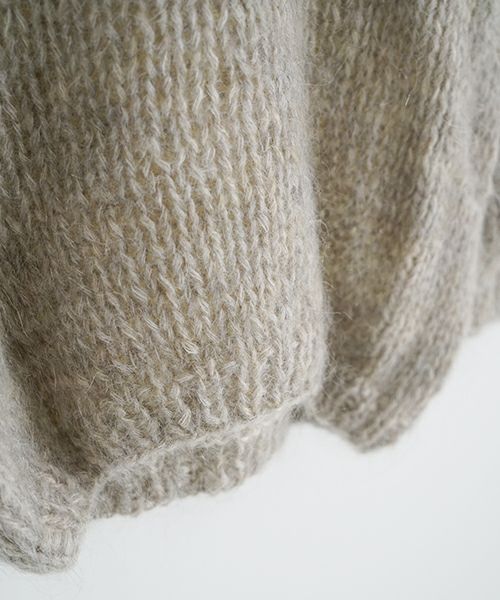 maiami ニット Maiami/マイアミ スワンルニット beige