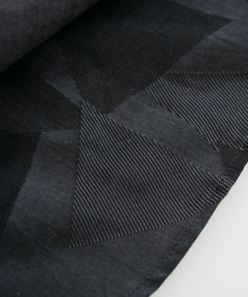 VU ヴウ two slit shirt  [CHARCOAL×PATTERN] vu-sht-004