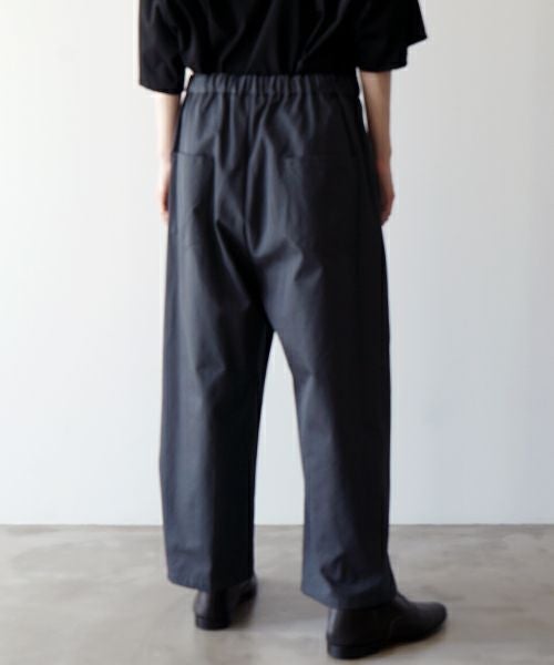 VU ヴウ 5 poket wide cropped pants [GRAPHITE] vu-pnt-007