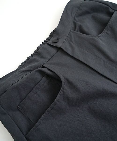 VU ヴウ 5 poket wide cropped pants [GRAPHITE] vu-pnt-007