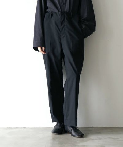 VU ヴウ straight pants  [BLACK] vu-pnt-009