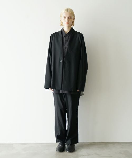 VU ヴウ straight pants  [BLACK] vu-pnt-009