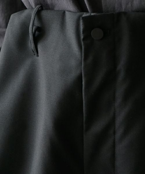 VU ヴウ straight pants  [BLACK] vu-pnt-009