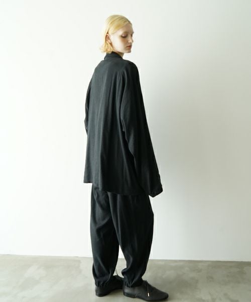 VU ヴウ tailored collar work jacket [BLACK] vu-jkt-006