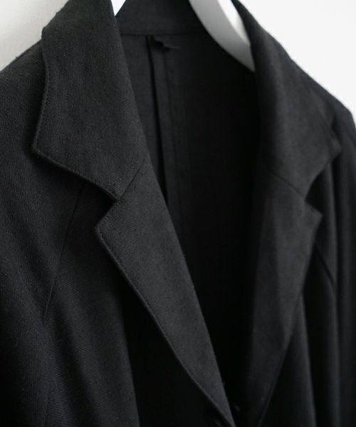 VU ヴウ tailored collar work jacket [BLACK] vu-jkt-006