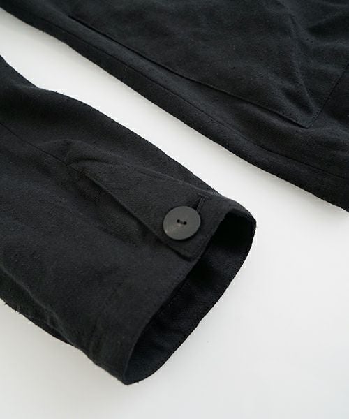 VU ヴウ tailored collar work jacket [BLACK] vu-jkt-006